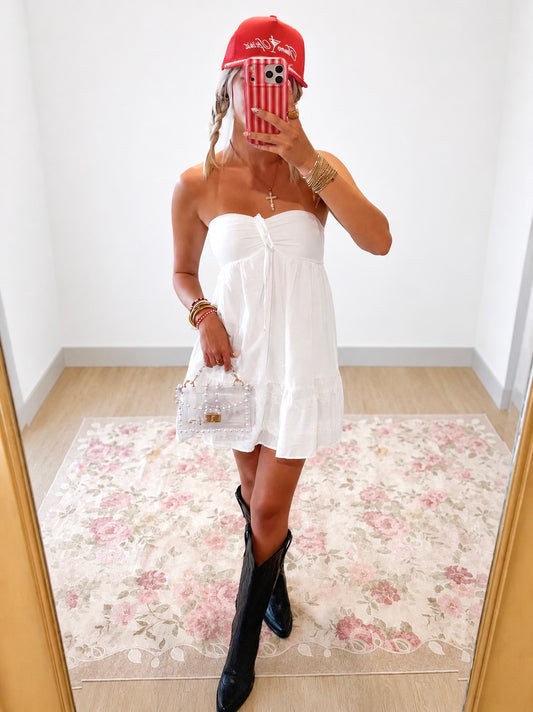 Subtle Waves Mini Dress