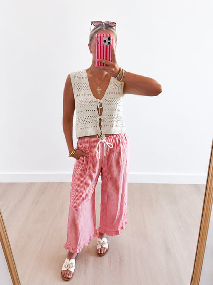 Sweet Tea Gingham Pants