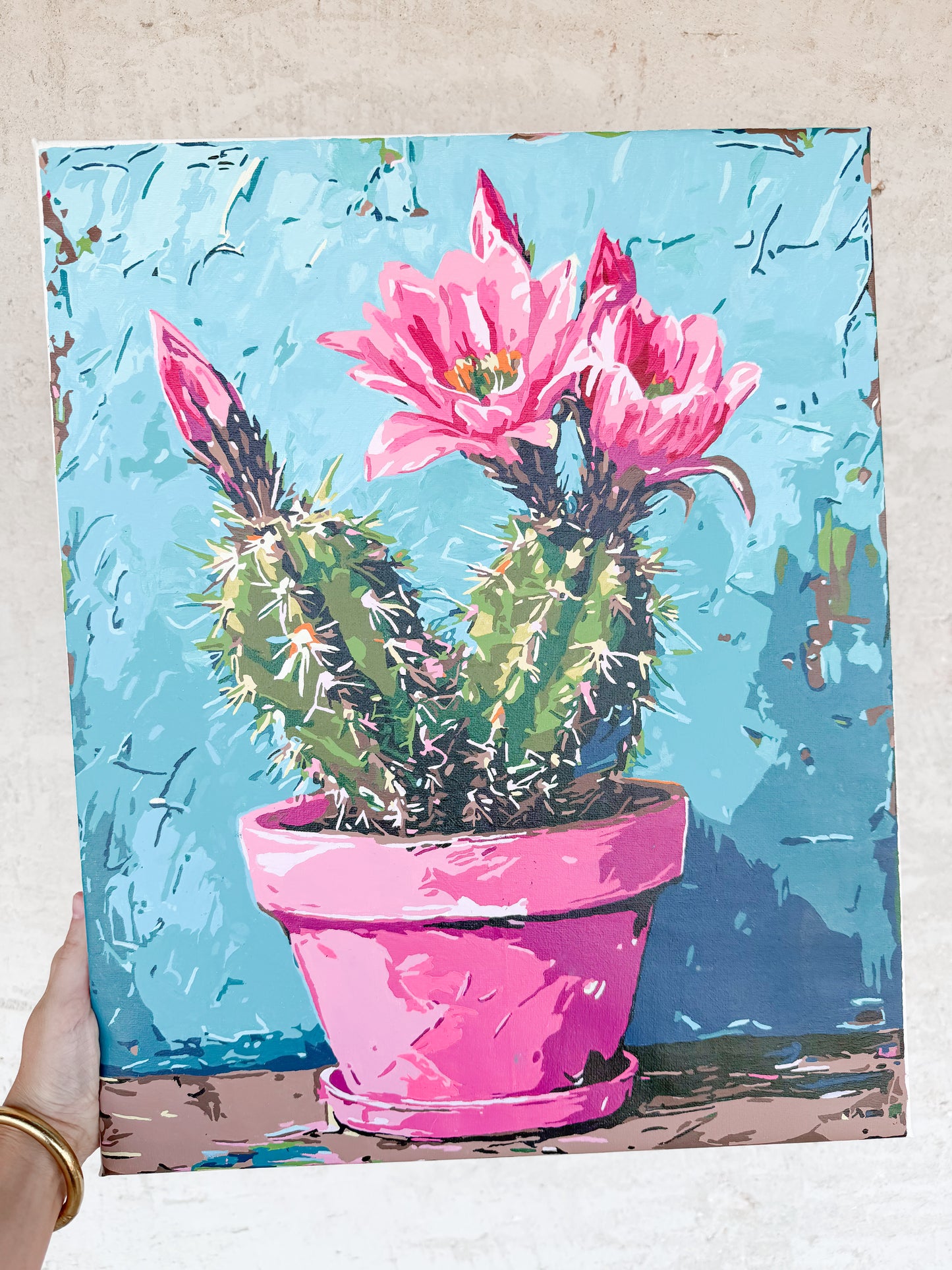 Blooming Resilience Painting