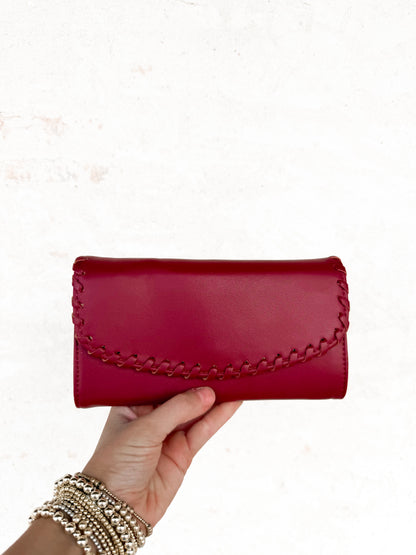 Kyle Whipstitch Crossbody/Wallet Bag
