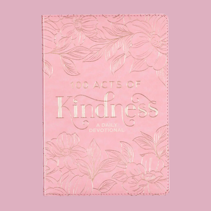 Devotional 100 Acts of Kindness Faux Leather