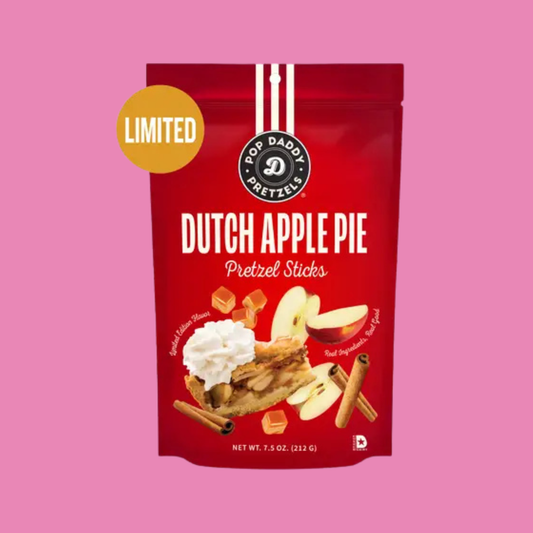 pop daddy dutch apple pie pretzels