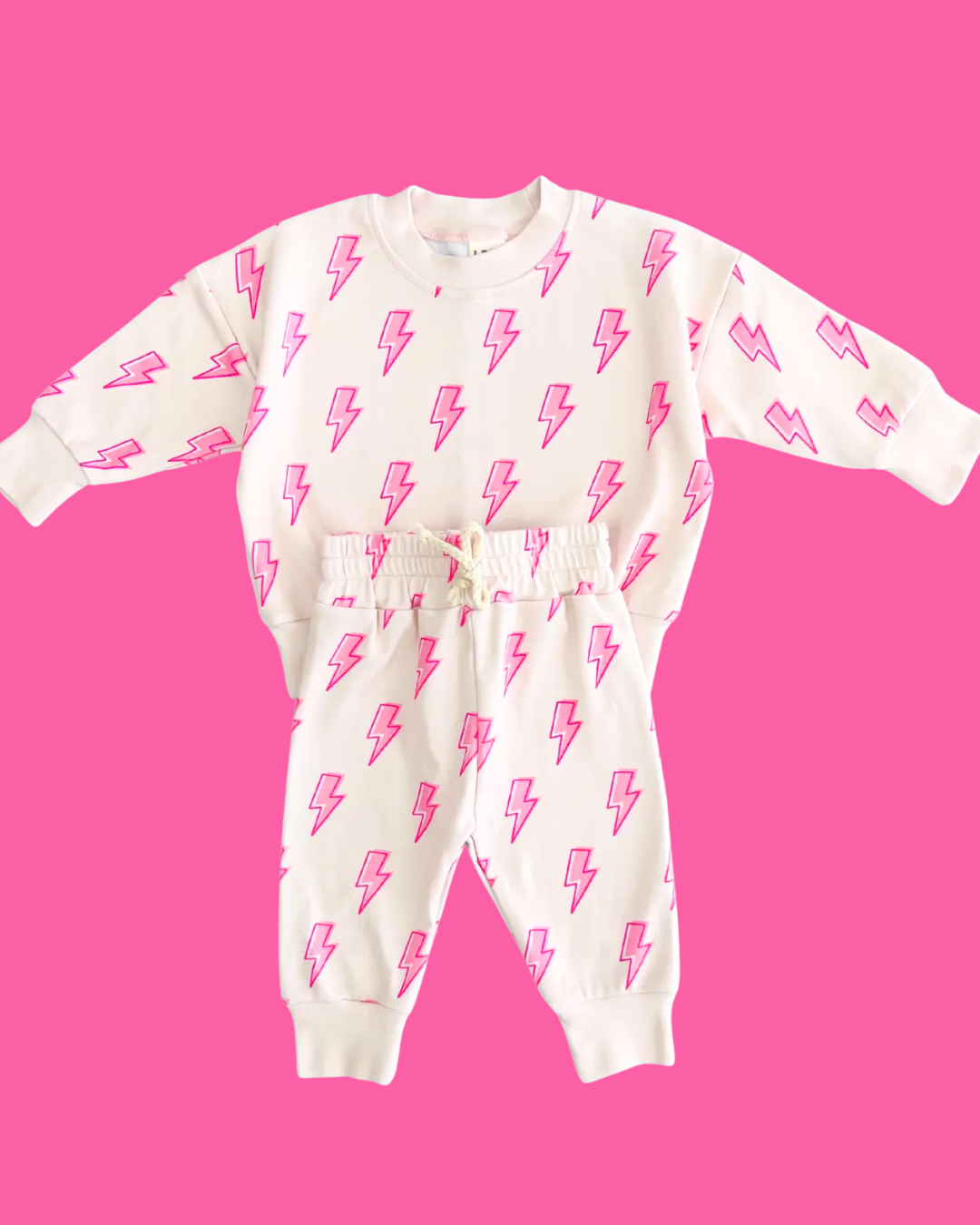 Jogger Set | Pink Bolts