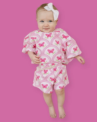 Pink Butterfly Set