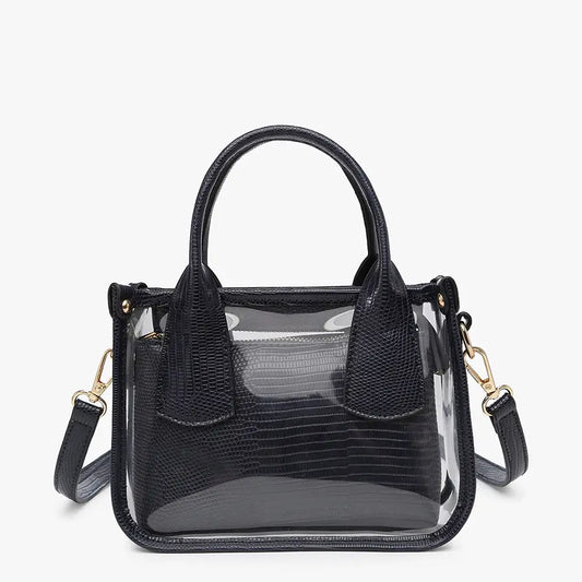 Stacey Clear Satchel Bag