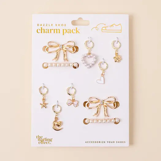 dazzle shoe charm pack - fancy flair