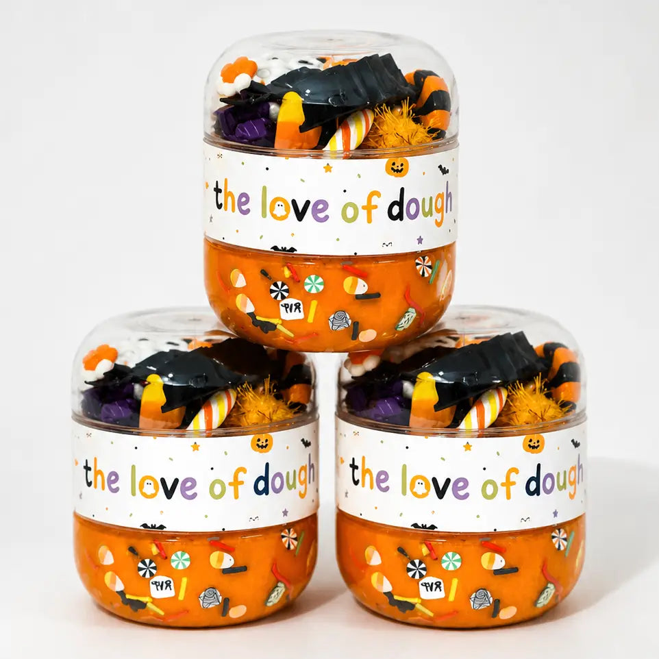 Halloween Sensory Dough Mini Double Jars