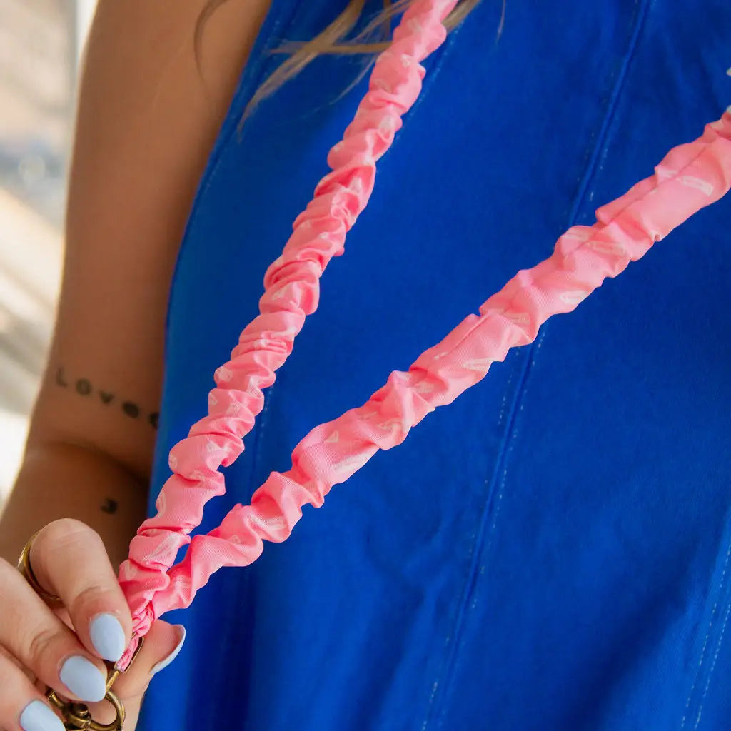 Pink Fresh Page Lanyard
