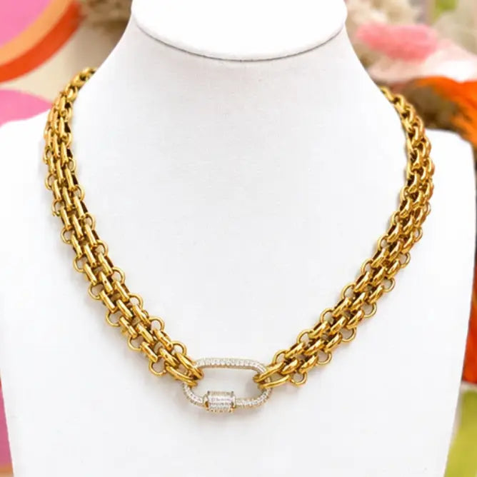 Callin Double Link Chain Necklace