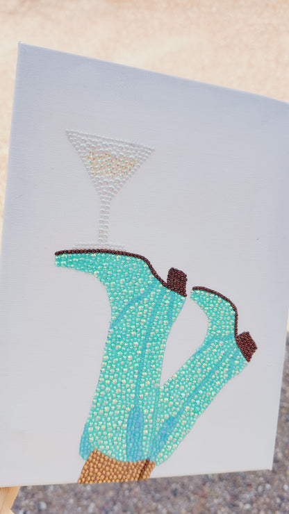 Tipsy Cowgirl Diamond Painting